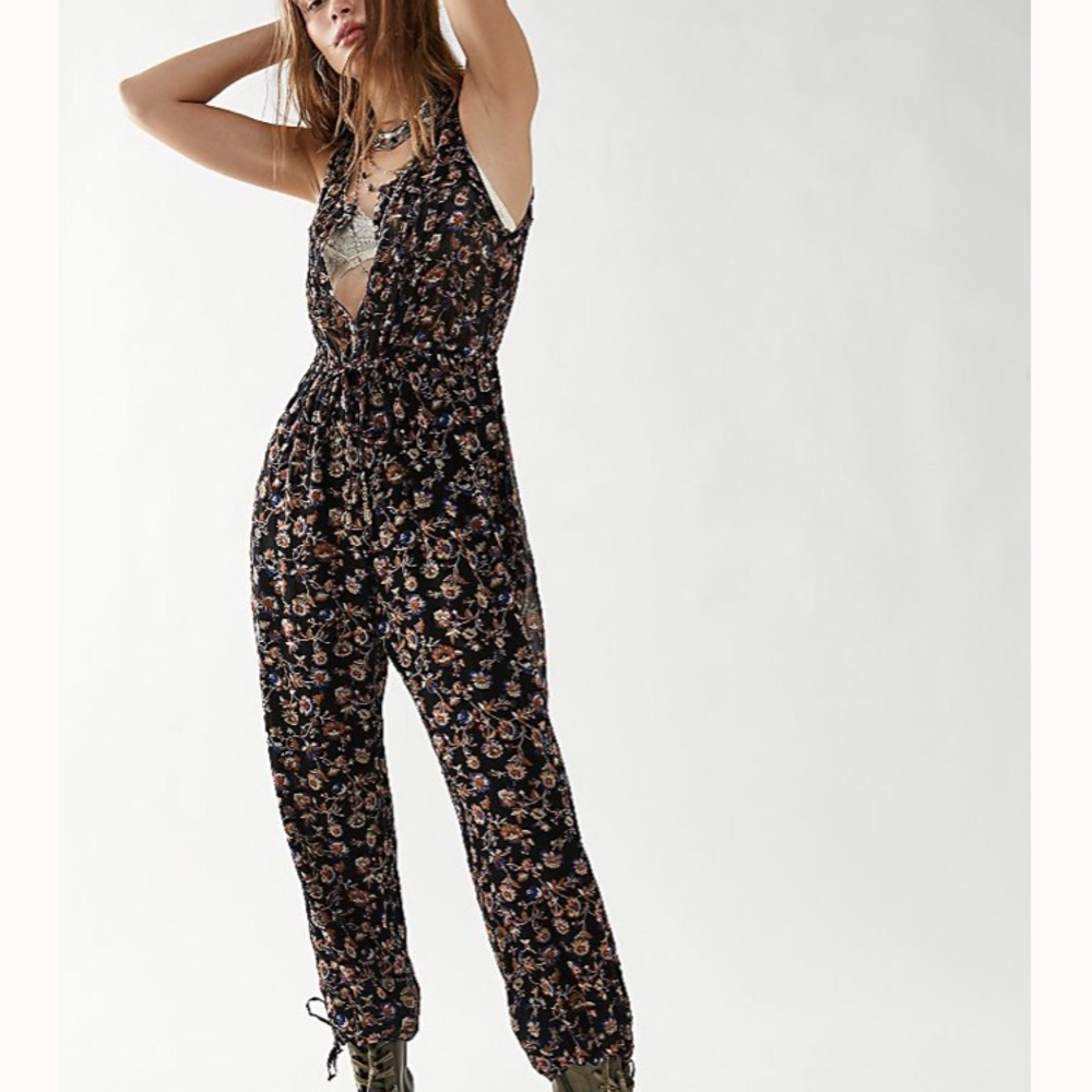 Free People Samara Jumpsuit XS